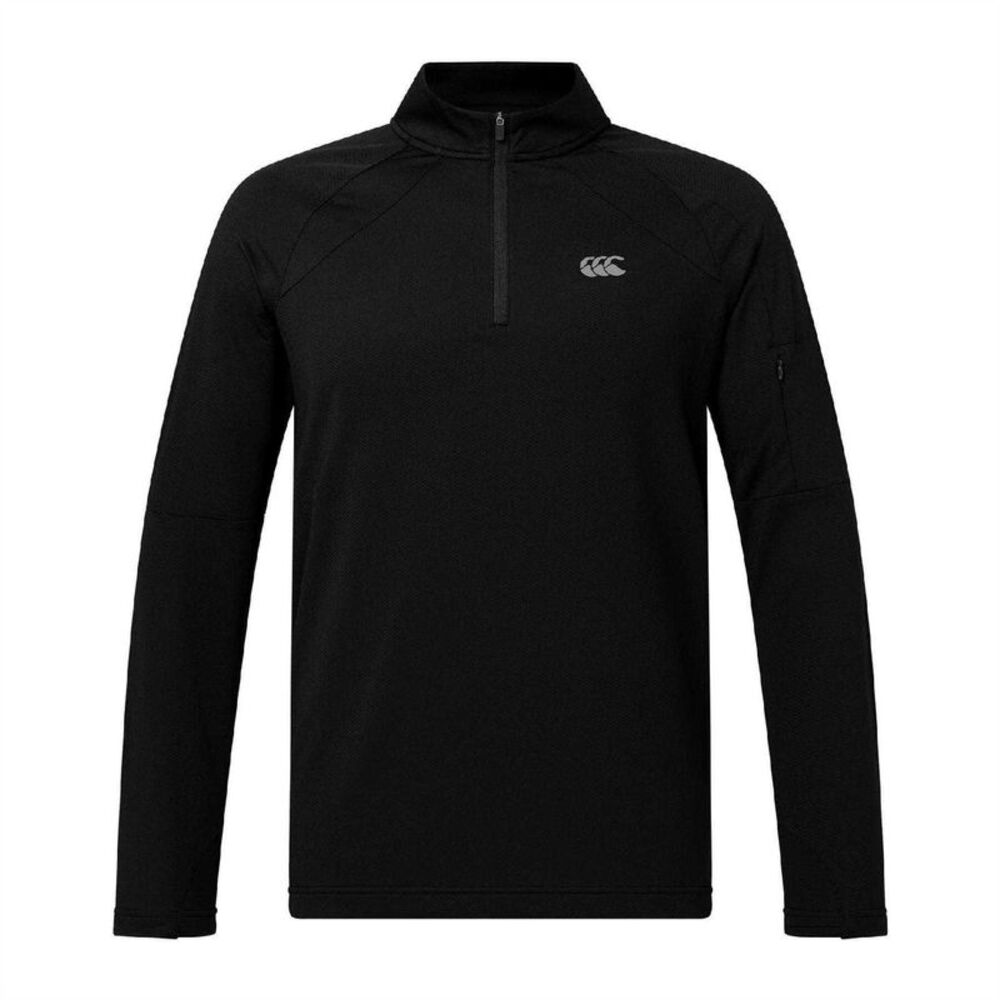Canterbury Mens Tempo Rugby Shirt / Black
